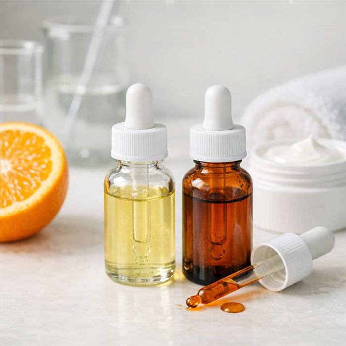 Pourquoi la vitamine C s’oxyde dans les soins visage ?
