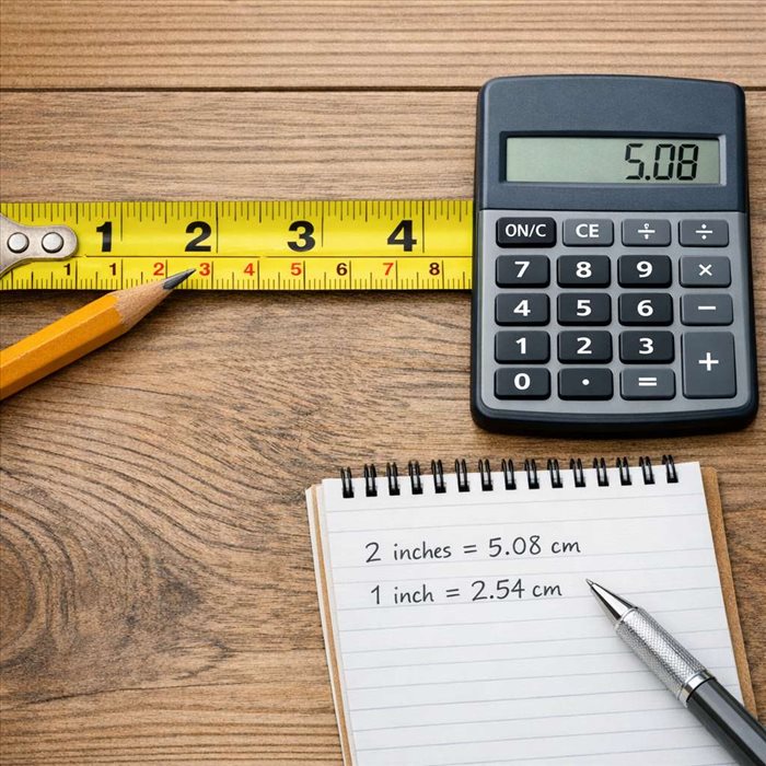 Convertir des inches en centimètres : méthode simple et rapide