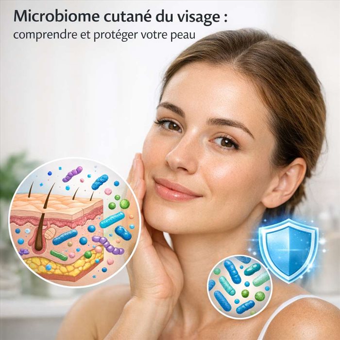 Microbiome cutané du visage : rôle, équilibre et conseils
