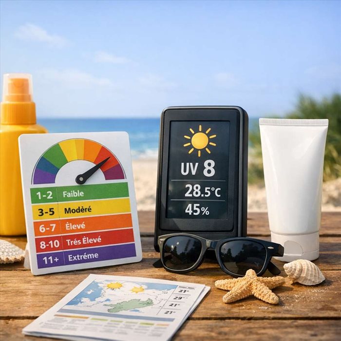 Comment interpréter les prévisions météo de l’indice UV ?